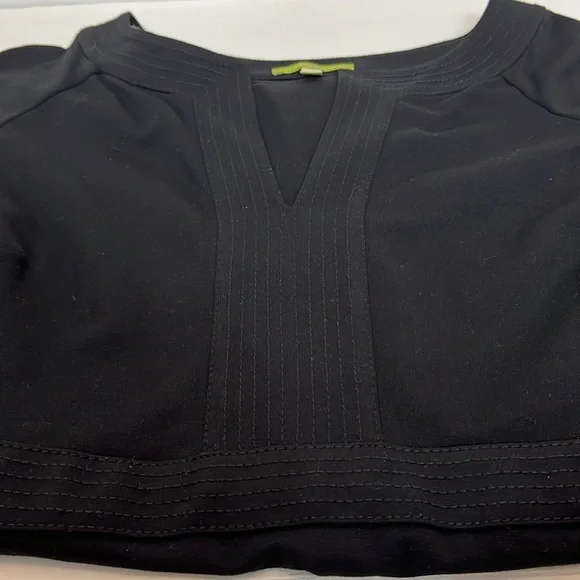 Sigrid Olsen black top size 14 - Picture 6 of 8